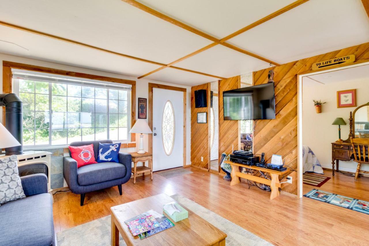 Happy Camp Beachfront Cabin Netarts Eksteriør bilde