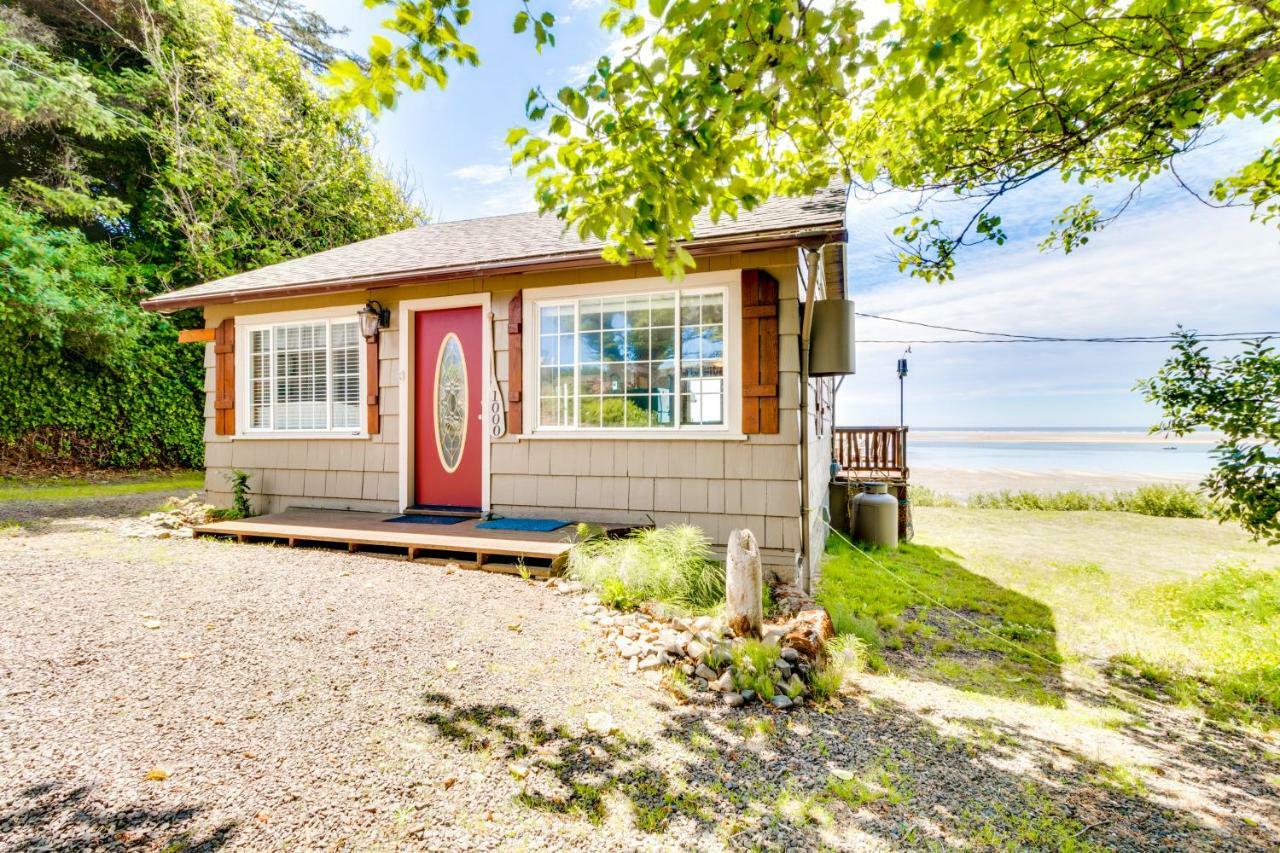 Happy Camp Beachfront Cabin Netarts Eksteriør bilde