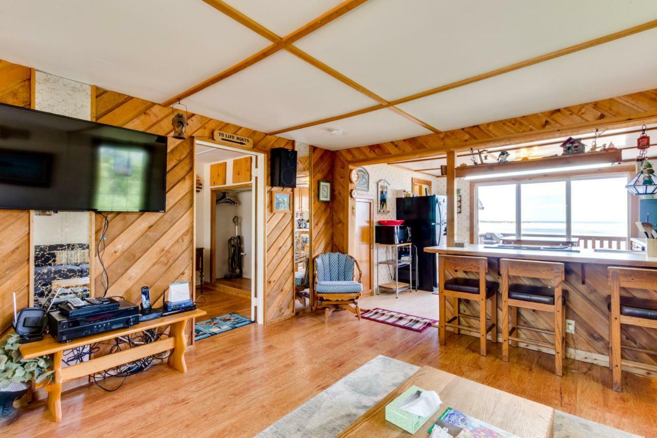 Happy Camp Beachfront Cabin Netarts Eksteriør bilde